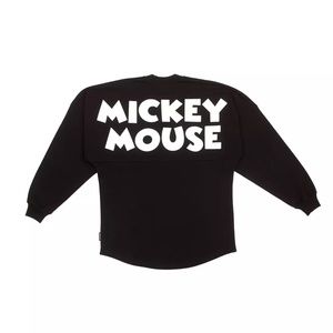 Mickey Mouse Spirit Jersey for Adults – Black Size: M